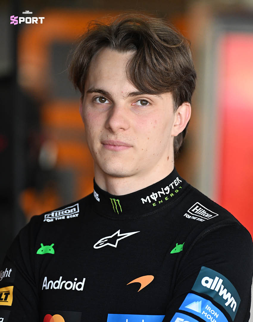 ออสการ์ ปิอัสตรี นักแข่ง F1 ขับรถ McLaren ทำเวลาเร็วที่สุดในรอบ FP2 ของ Japanese Grand Prix 1