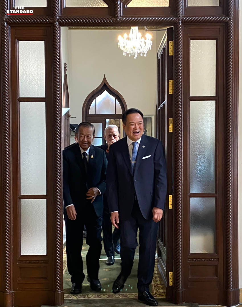 นายกรัฐมนตรี เศรษฐา ทวีสิน และ วันมูหะมัดนอร์ มะทา หารือสถานการณ์ตะวันออกกลาง ณ ตึกไทยคู่ฟ้า 2