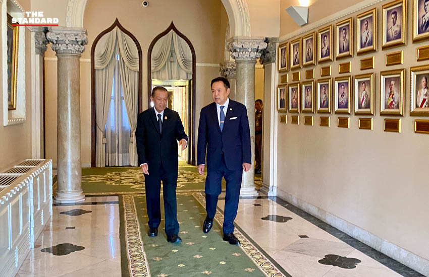 นายกรัฐมนตรี เศรษฐา ทวีสิน และ วันมูหะมัดนอร์ มะทา หารือสถานการณ์ตะวันออกกลาง ณ ตึกไทยคู่ฟ้า 3