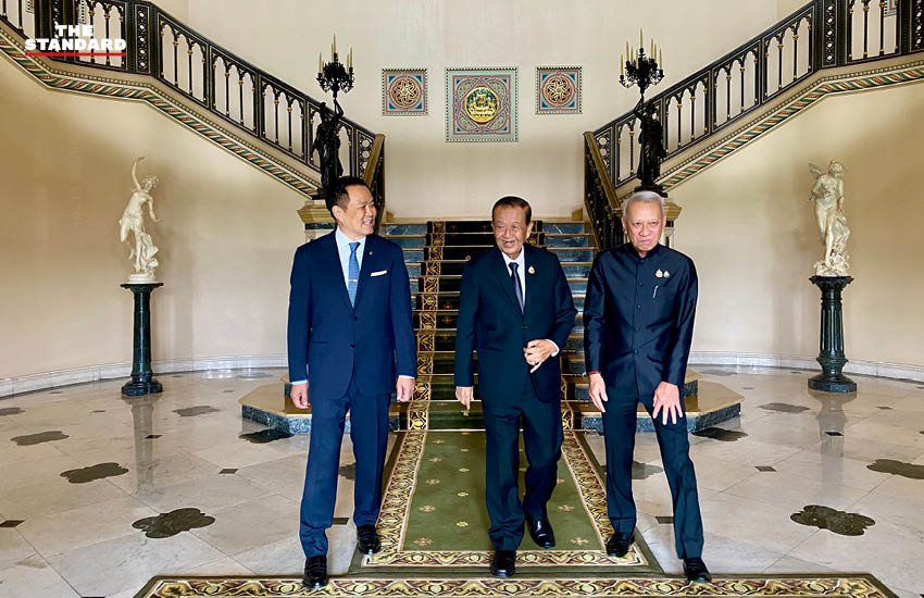 นายกรัฐมนตรี เศรษฐา ทวีสิน และ วันมูหะมัดนอร์ มะทา หารือสถานการณ์ตะวันออกกลาง ณ ตึกไทยคู่ฟ้า 4