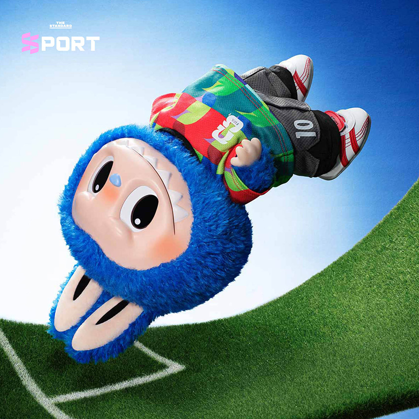 ตุ๊กตา Labubu ในชุดนักฟุตบอลจากคอลเลกชัน Pop Mart x FIFA ต้อนรับฟุตบอลโลก 2026 2