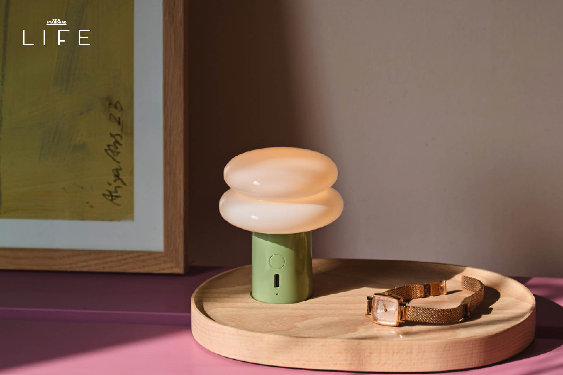 ภาพประกอบโคมไฟพกพาดีไซน์สวยงาม 9 แบบ ที่กำลังเป็นเทรนด์แต่งบ้าน 4