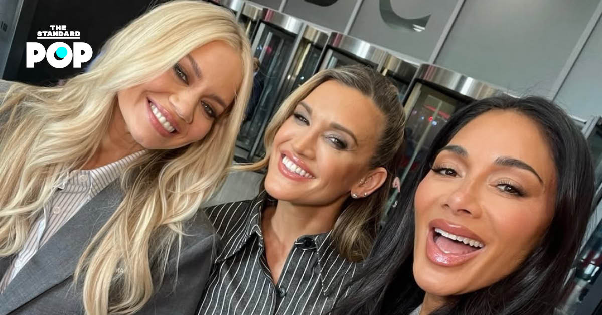 Nicole Scherzinger สมาชิก The Pussycat Dolls ขณะให้สัมภาษณ์เกี่ยวกับสาเหตุที่วงรียูเนียน 3 คน