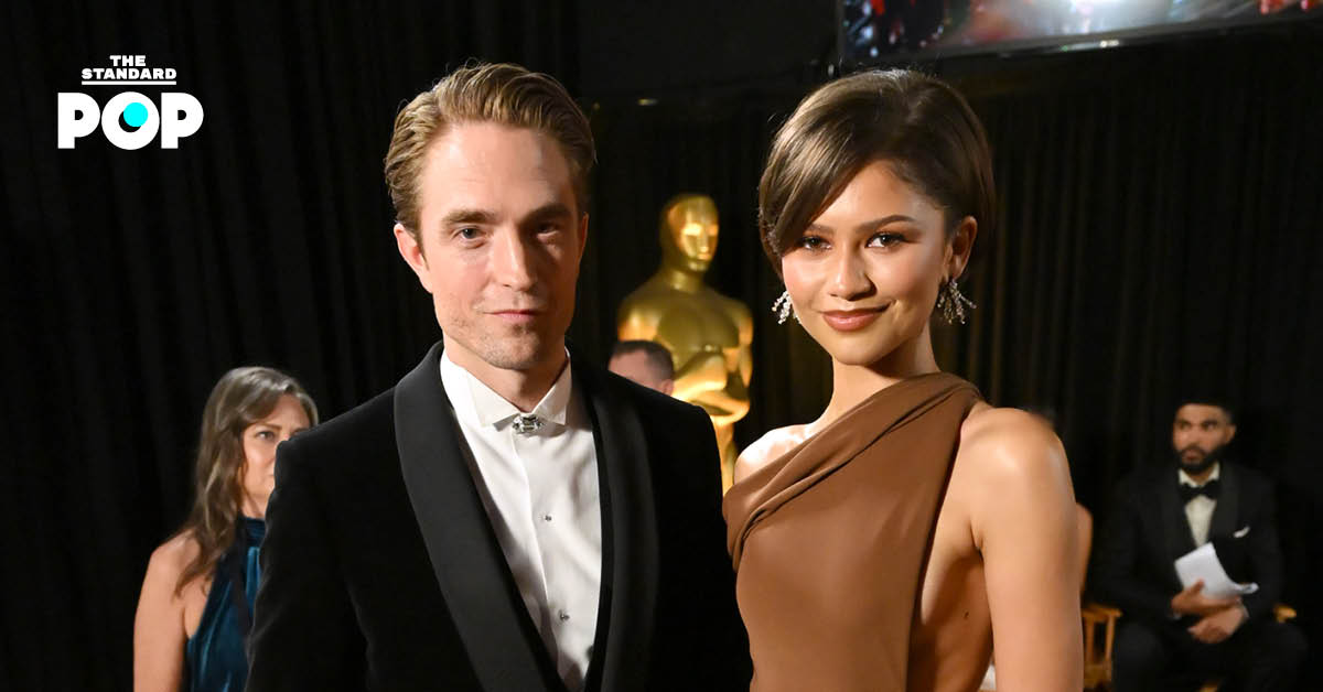 Robert Pattinson ในงานเปิดตัวตัวอย่างภาพยนตร์ Dune: Part Three