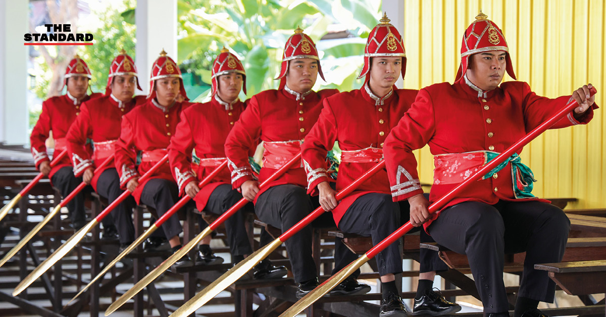 พลเรือเอก ไพโรจน์ เฟื่องจันทร์ เป็นประธานเปิดการฝึกครูฝีพายเรือพระราชพิธี เพื่อเตรียมจัดขบวนพยุหยาตราทางชลมารค ปี 2569