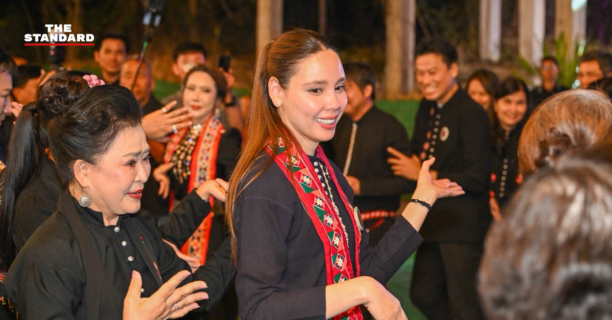 ซาบีดา ไทยเศรษฐ์ รัฐมนตรีว่าการกระทรวงวัฒนธรรม เปิดงานประเพณีวิถีชีวิตชาวไทยทรงดำ จังหวัดกาญจนบุรี