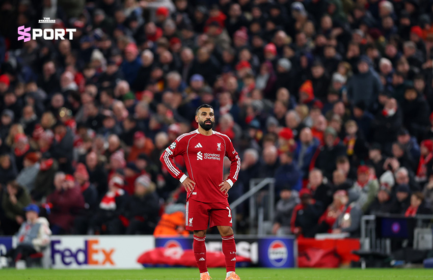 โมฮัมหมัด ซาลาห์ ในชุดลิเวอร์พูล สะท้อนเรื่องราวการอำลาบัลลังก์สีแดง 2