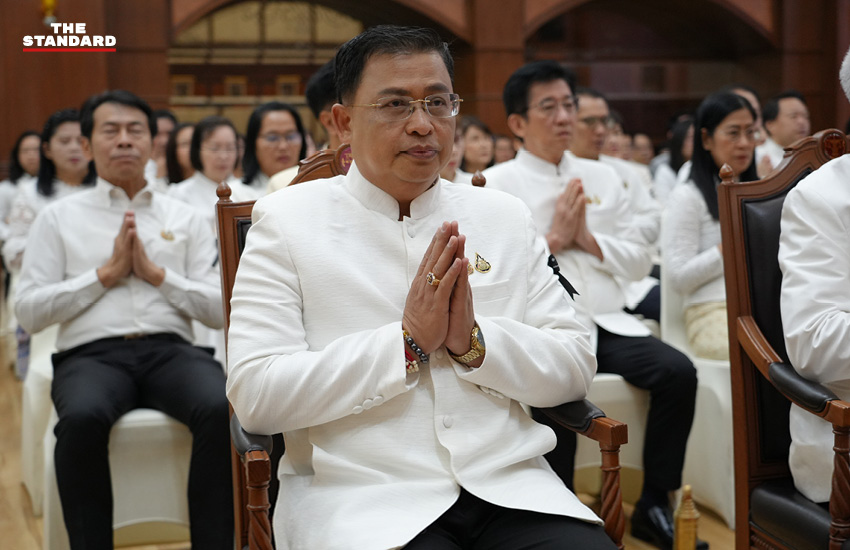 พิธีทำบุญครบรอบ 1 ปี เหตุการณ์อาคาร สตง. ถล่ม 1