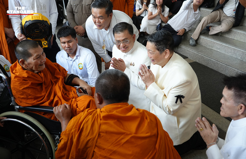 พิธีทำบุญครบรอบ 1 ปี เหตุการณ์อาคาร สตง. ถล่ม 3