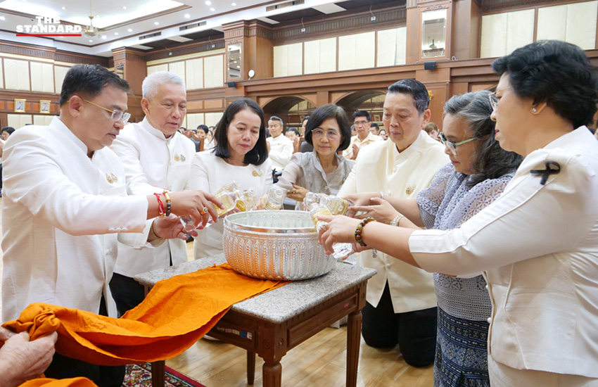 พิธีทำบุญครบรอบ 1 ปี เหตุการณ์อาคาร สตง. ถล่ม 4