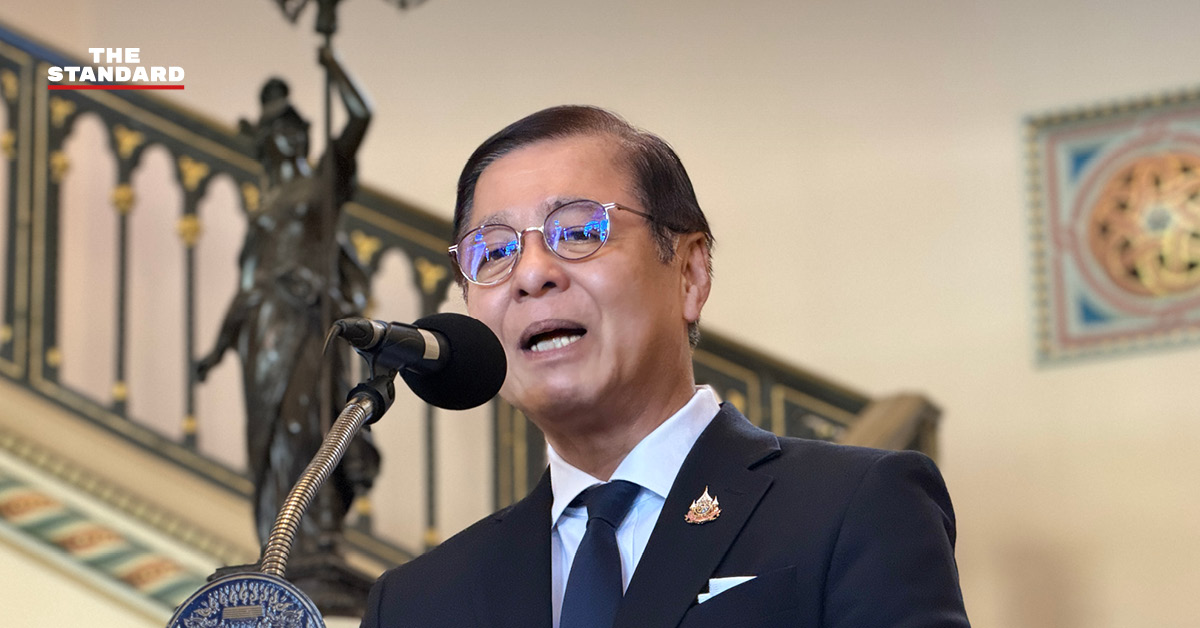 สีหศักดิ์ พวงเกตุแก้ว รัฐมนตรีว่าการกระทรวงการต่างประเทศ ให้สัมภาษณ์ถึงการหารือกับทูตอิหร่านและสถานการณ์ตะวันออกกลาง