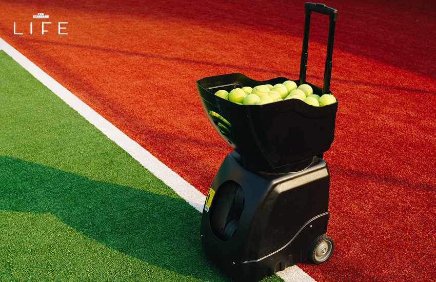 ภาพสนามเทนนิสโฉมใหม่ของโรงแรมแชงกรี-ลา กรุงเทพฯ ริมแม่น้ำเจ้าพระยา 3