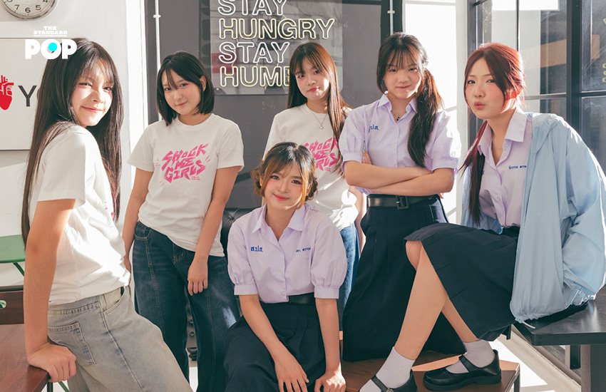 ภาพประกอบการสัมภาษณ์นักแสดงจากซีรีส์ GL เรื่อง Shock Me Girl 10