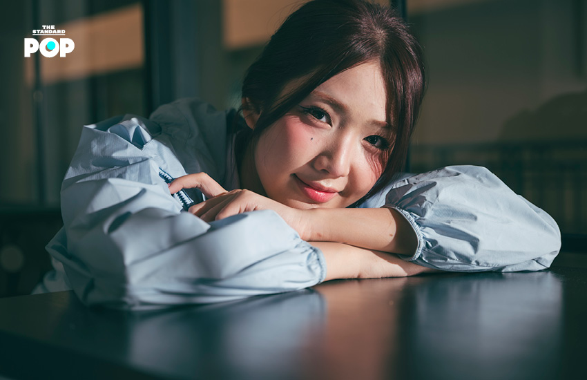 ภาพประกอบการสัมภาษณ์นักแสดงจากซีรีส์ GL เรื่อง Shock Me Girl 2