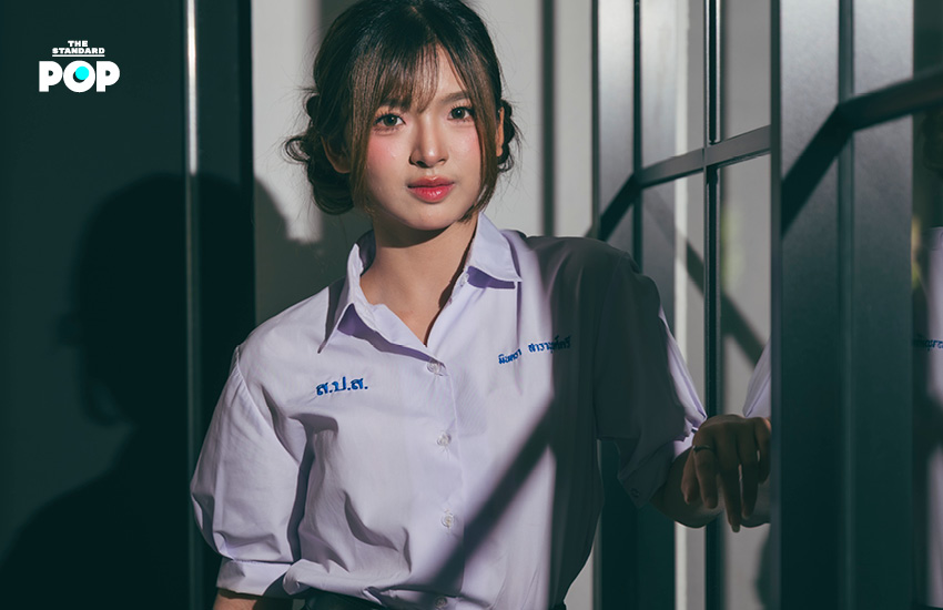 ภาพประกอบการสัมภาษณ์นักแสดงจากซีรีส์ GL เรื่อง Shock Me Girl 4