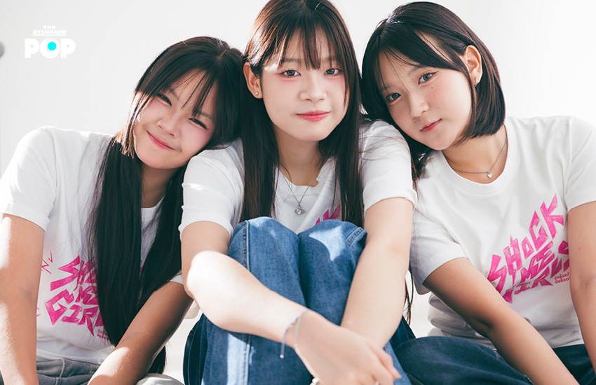 ภาพประกอบการสัมภาษณ์นักแสดงจากซีรีส์ GL เรื่อง Shock Me Girl 6