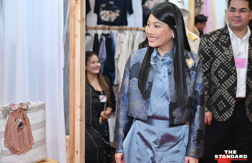 สมเด็จพระเจ้าลูกเธอ เจ้าฟ้าสิริวัณณวรี นารีรัตนราชกัญญา เสด็จทอดพระเนตรนิทรรศการผ้าไทยและหัตถกรรมชุมชนภาคเหนือ ณ มหาวิทยาลัยเชียงใหม่ 7