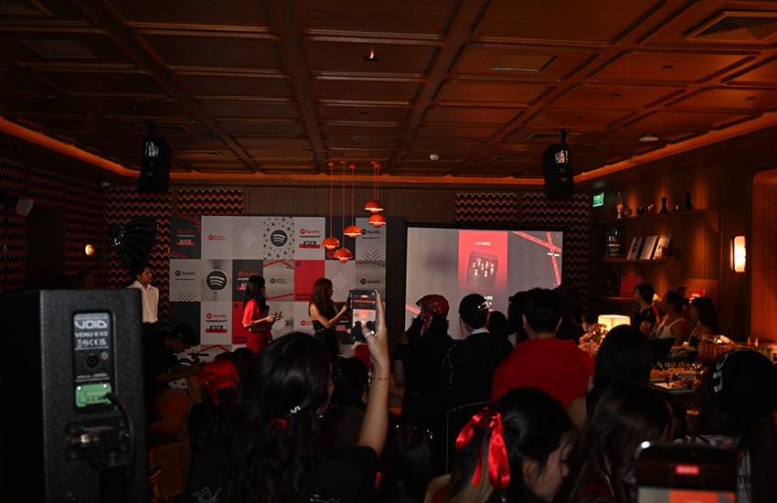 ภาพตัวอย่าง Music Quiz ของ BTS บนแอปพลิเคชัน Spotify 2