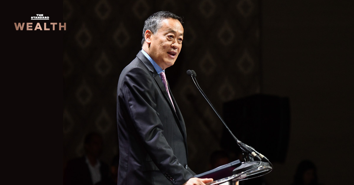 ภาพกราฟิกแสดงข้อเสนอของ เศรษฐา ทวีสิน ให้ขยับเพดานหนี้สาธารณะเป็น 80% เพื่อเปิดช่องกู้เพิ่ม 2 ล้านล้านบาท