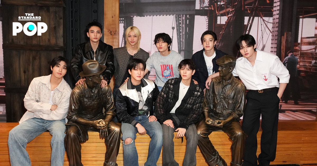 ภาพ Stray Kids สมาชิกทั้ง 8 คน เพื่อโปรโมทเพลง 'Star, Light (Stay)' ฉลองครบรอบเดบิวต์ 8 ปี