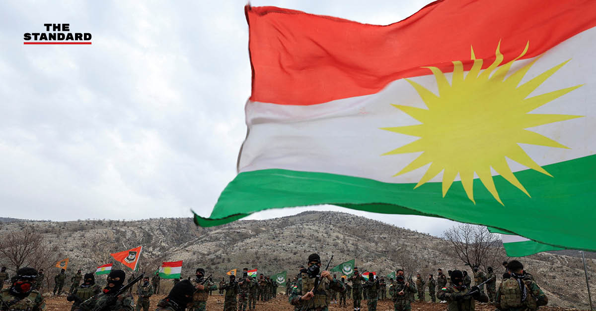 ภาพชาวเคิร์ดในพื้นที่พิพาทของซีเรียและอิหร่าน