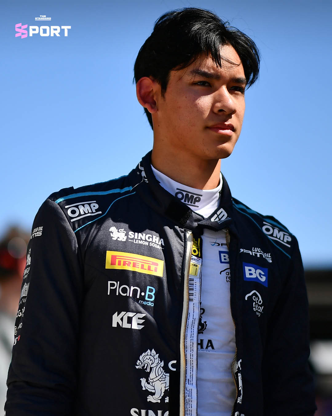 เติ้น-ทัศนพล อินทรภูวศักดิ์ นักแข่งชาวไทยจากทีม ART Grand Prix กำลังขับรถแข่ง F2 ในสนามที่เมลเบิร์น ประเทศออสเตรเลีย 4