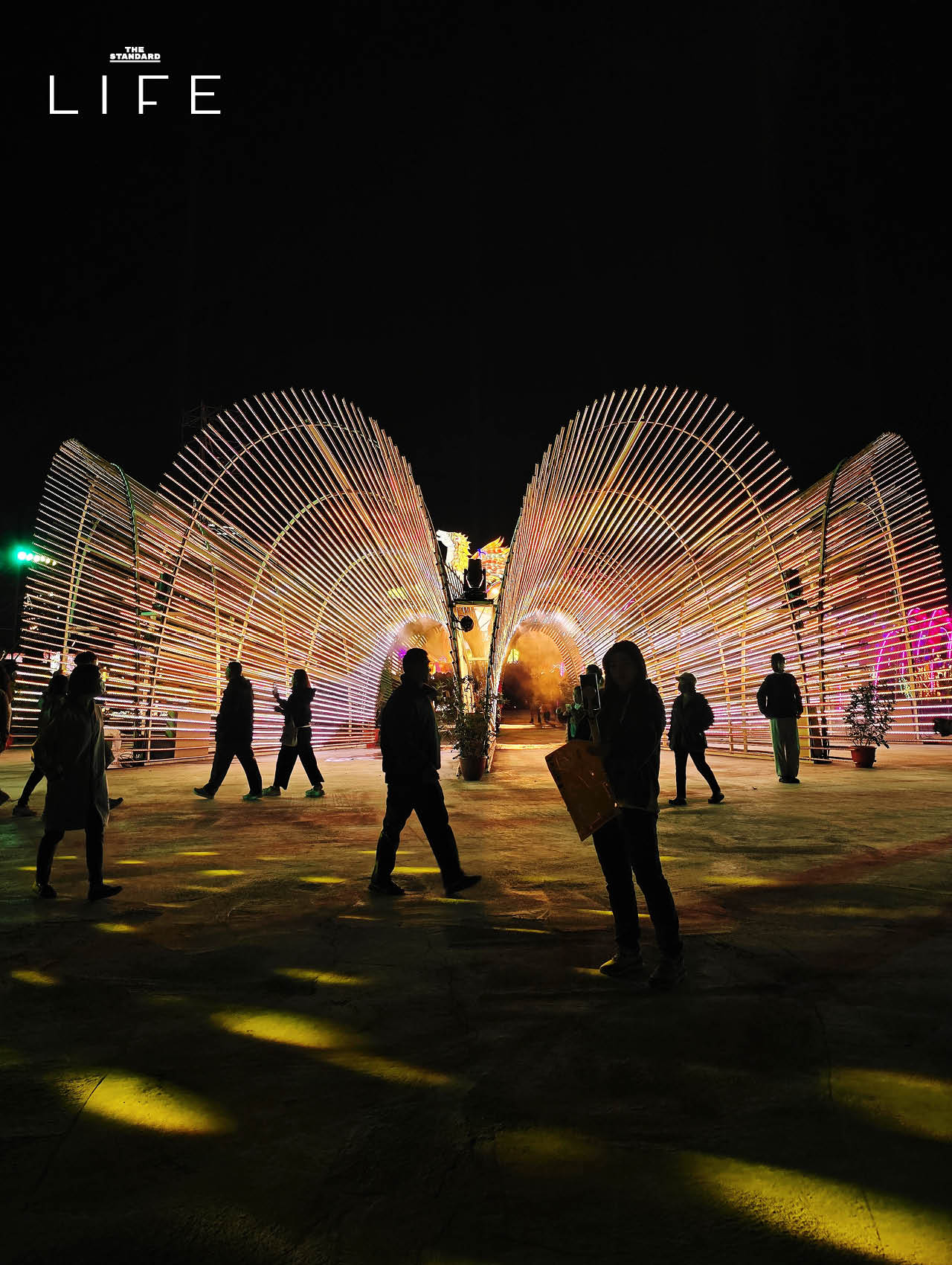 โคมไฟหลากสีสันส่องสว่างงดงามในงาน Taiwan Lantern Festival 2026 ที่เมืองเจียอี้ ประเทศไต้หวัน 12