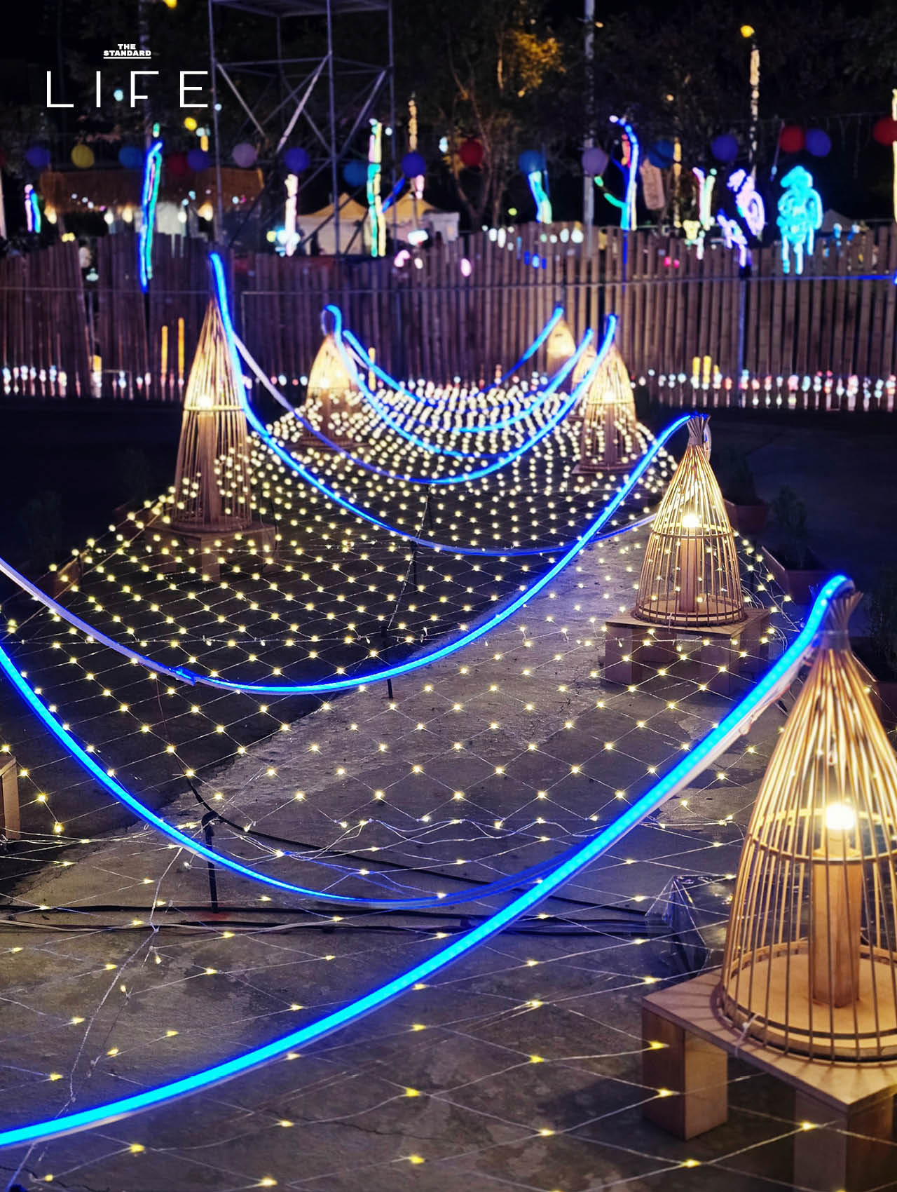 โคมไฟหลากสีสันส่องสว่างงดงามในงาน Taiwan Lantern Festival 2026 ที่เมืองเจียอี้ ประเทศไต้หวัน 16