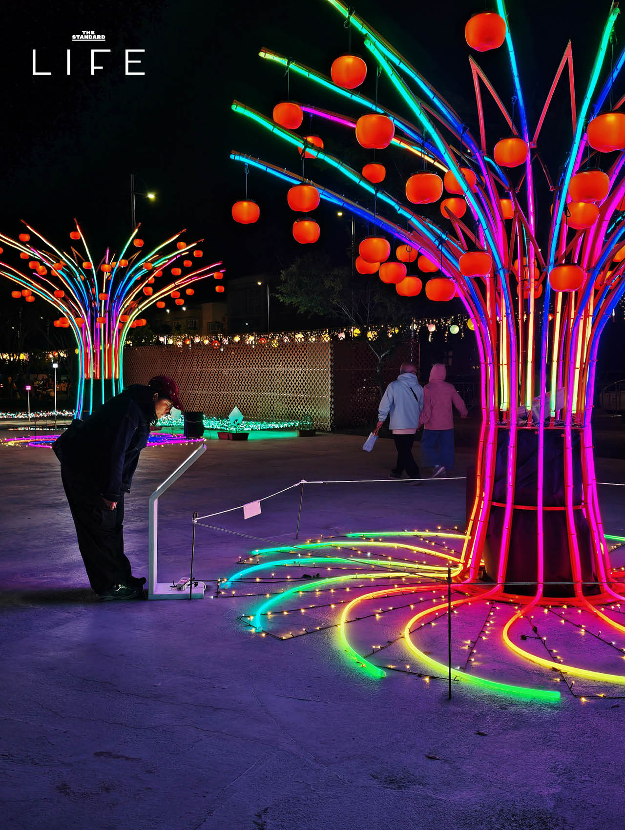 โคมไฟหลากสีสันส่องสว่างงดงามในงาน Taiwan Lantern Festival 2026 ที่เมืองเจียอี้ ประเทศไต้หวัน 20