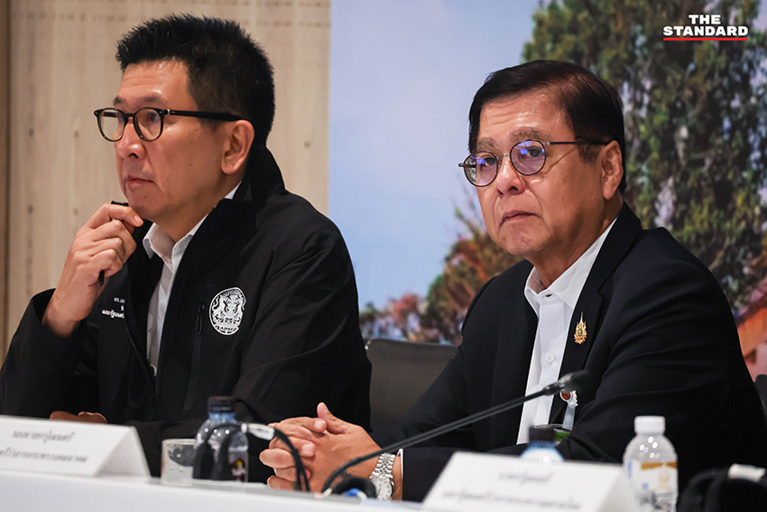 นายกรัฐมนตรีแถลงข่าวสถานการณ์น้ำมันไทย 4