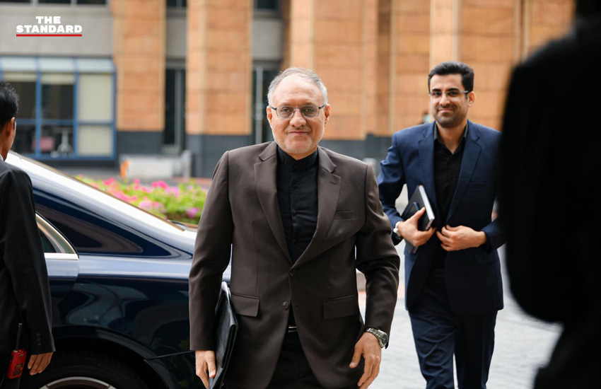 รองปลัดกระทรวงการต่างประเทศ ศิริลักษณ์ นิยม หารือกับ เอกอัครราชทูตอิหร่าน Nassereddin Heidari กรณีเรือสินค้าถูกโจมตี 1