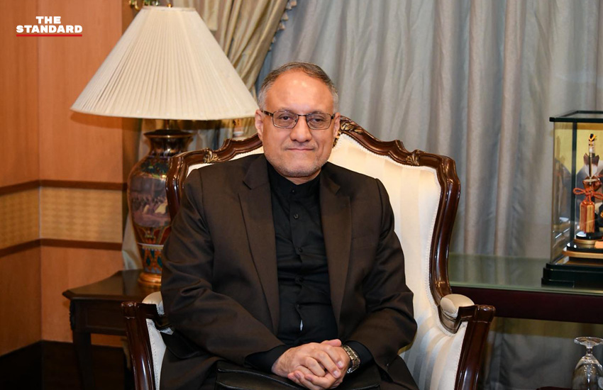 รองปลัดกระทรวงการต่างประเทศ ศิริลักษณ์ นิยม หารือกับ เอกอัครราชทูตอิหร่าน Nassereddin Heidari กรณีเรือสินค้าถูกโจมตี 4