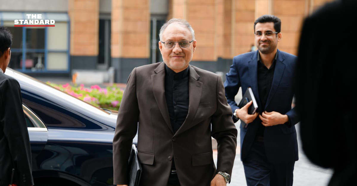 รองปลัดกระทรวงการต่างประเทศ ศิริลักษณ์ นิยม หารือกับ เอกอัครราชทูตอิหร่าน Nassereddin Heidari กรณีเรือสินค้าถูกโจมตี