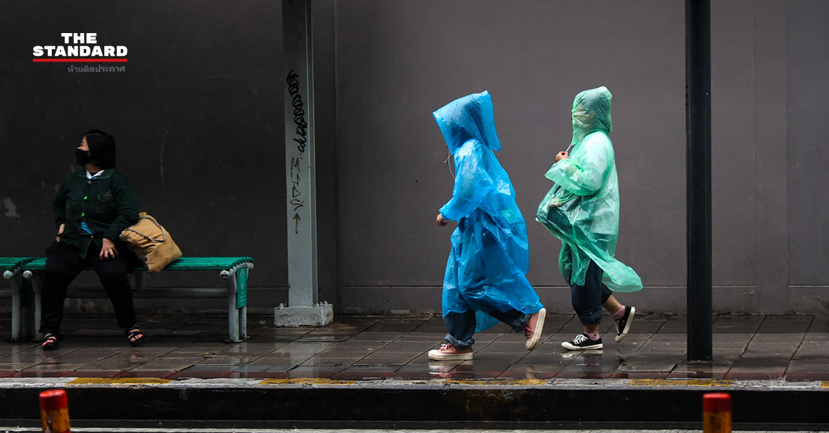 ภาพประกอบพายุฝนฟ้าคะนองและลมกระโชกแรงจากการเตือนภัยของกรมอุตุนิยมวิทยา