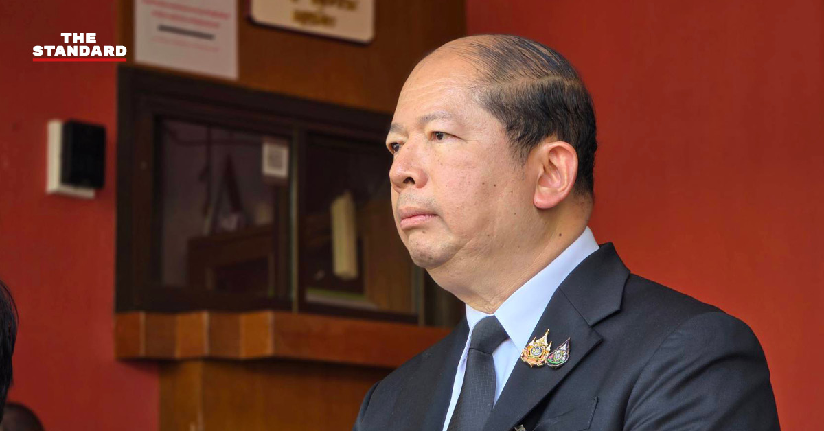 ฉัตรชัย บางฉวด เลขาธิการ สมช. แถลงข่าวมาตรการเฝ้าระวังความมั่นคงภายในประเทศ