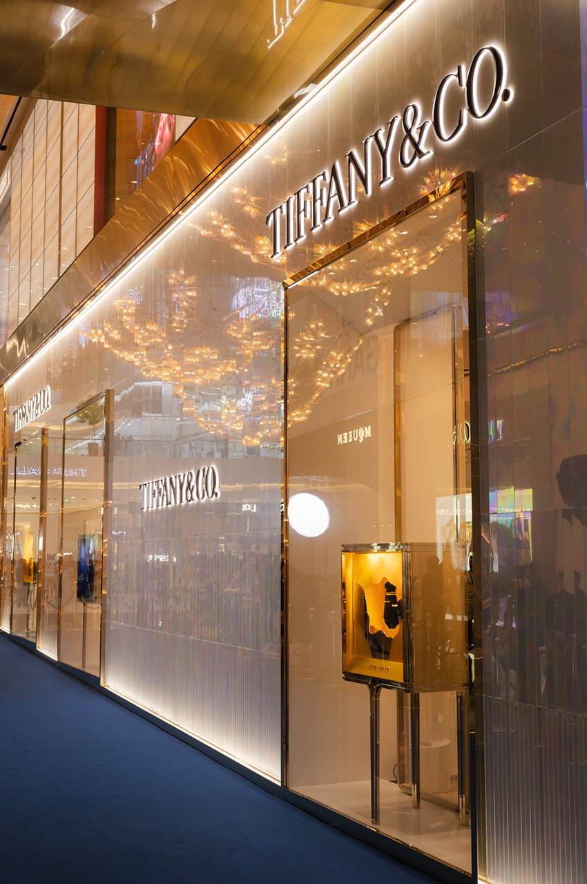 ร้าน Tiffany & Co. สาขา ICONSIAM ภายในตกแต่งหรูหรา พร้อมฟาซาด Favrile façade อันเป็นเอกลักษณ์ 1