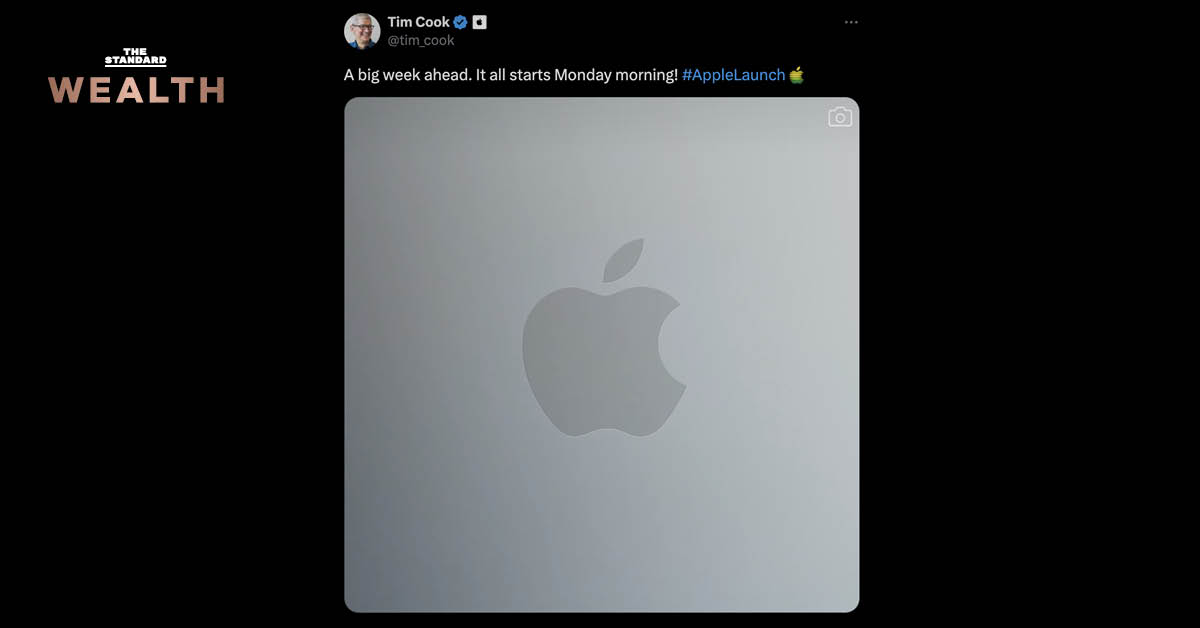 Tim Cook ซีอีโอ Apple โพสต์ X ประกาศสัปดาห์แห่งการเปิดตัว Mac และ iPad รุ่นใหม่