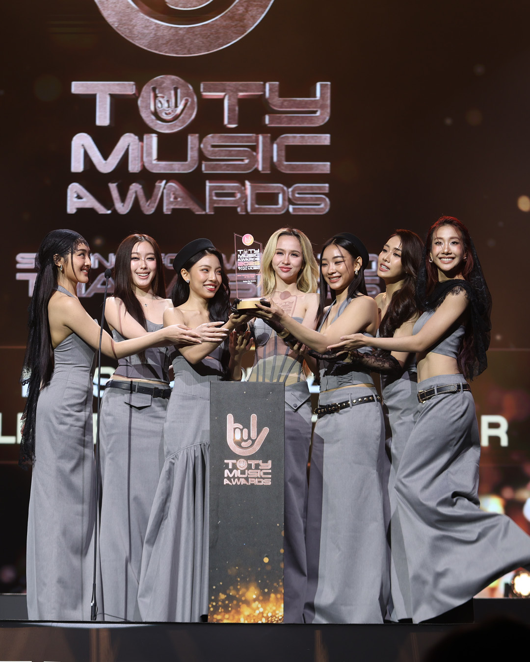 ภาพบรรยากาศงานประกาศรางวัล TOTY MUSIC AWARDS 2025 ที่สามย่านมิตรทาวน์ 2