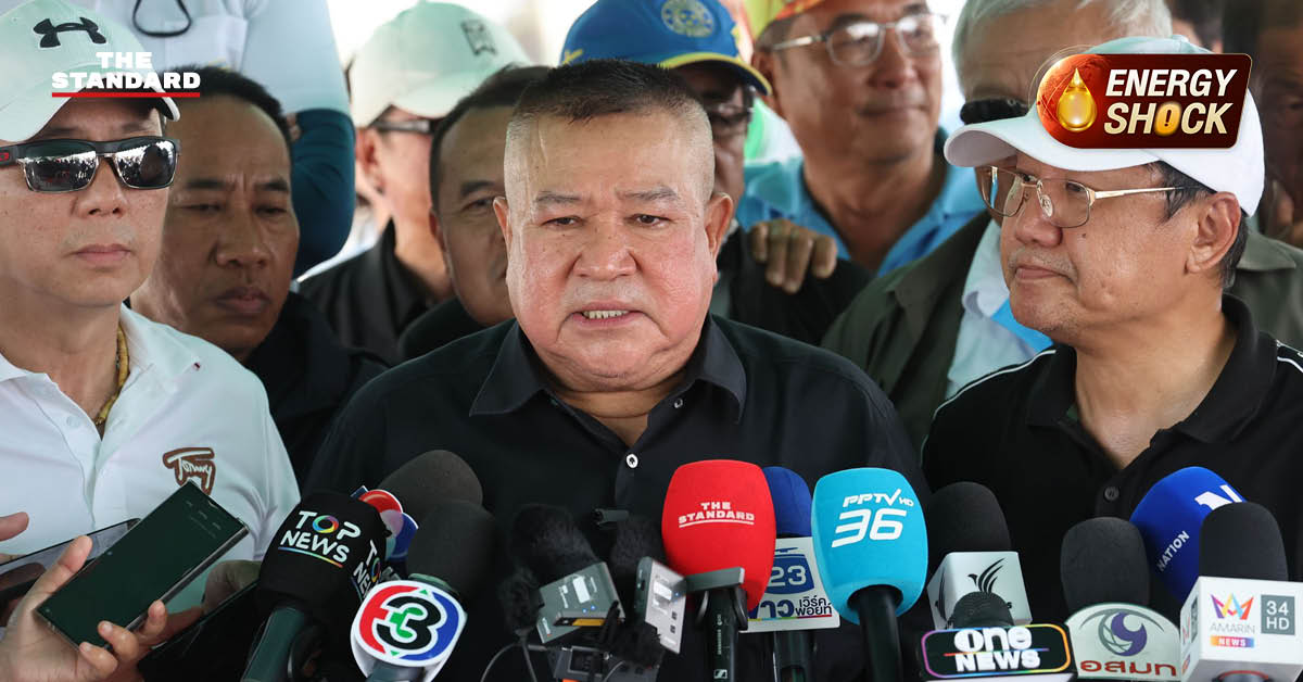 กลุ่มรถบรรทุกรวมตัวจัดกิจกรรมเชิงสัญลักษณ์ เพื่อยื่นข้อเรียกร้องต่อรัฐบาลให้ตรึงราคาน้ำมันดีเซล