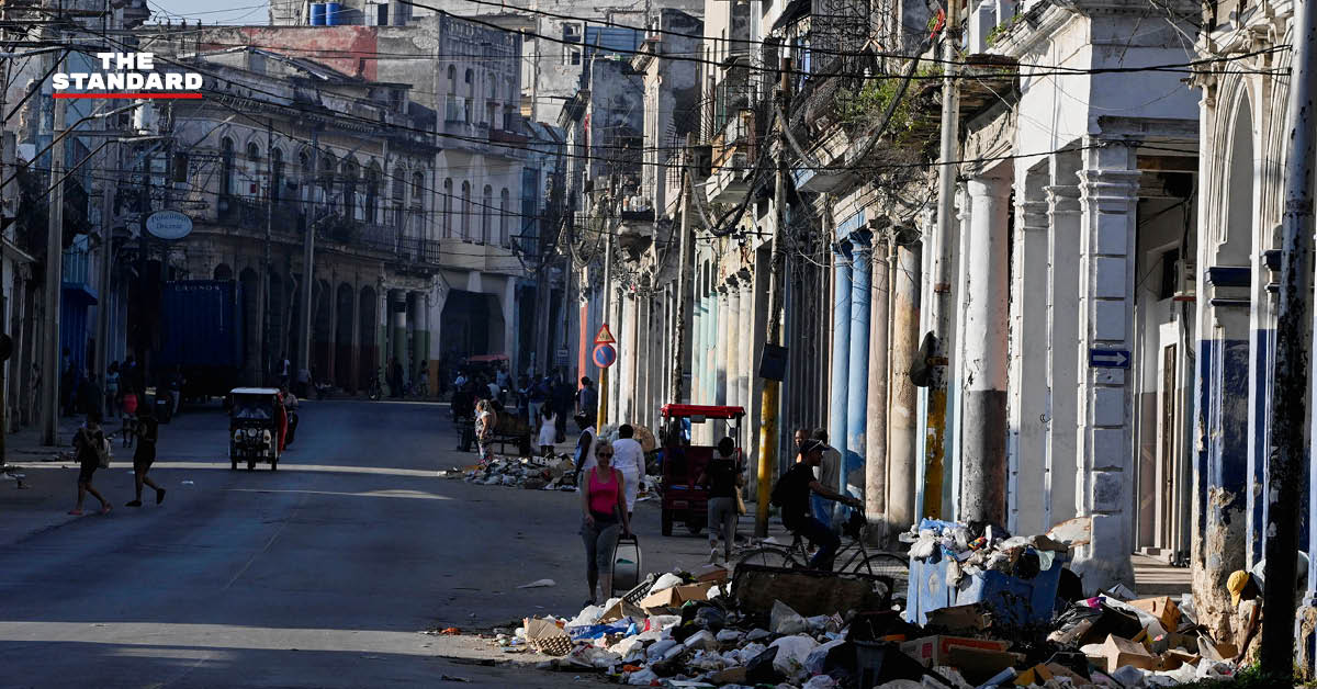 โดนัลด์ ทรัมป์ กล่าวถึงสถานการณ์วิกฤตของคิวบาที่ใกล้ล่มสลาย