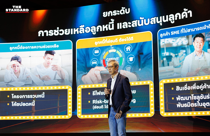 ผู้บริหาร ทีทีบี นำเสนอวิสัยทัศน์ ‘Empower Your REAL Change’ และกลยุทธ์ ‘ยกระดับ 3+’ เพื่อยกระดับชีวิตทางการเงินคนไทย 1