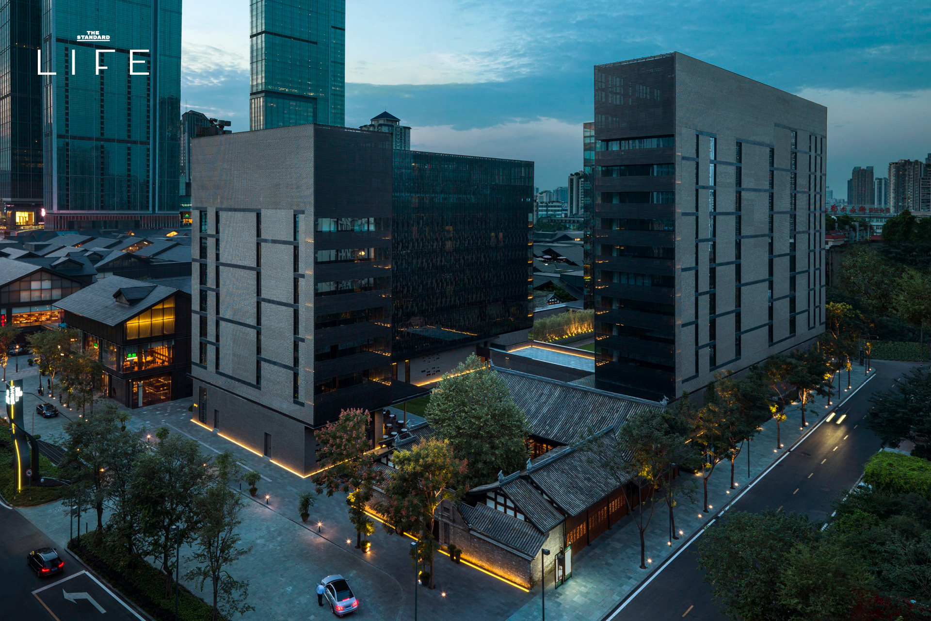 ภาพภายในและภายนอก Upper House Chengdu โรงแรมหรูใจกลางเฉิงตูที่ผสานสถาปัตยกรรมโบราณเข้ากับการออกแบบสมัยใหม่ 3
