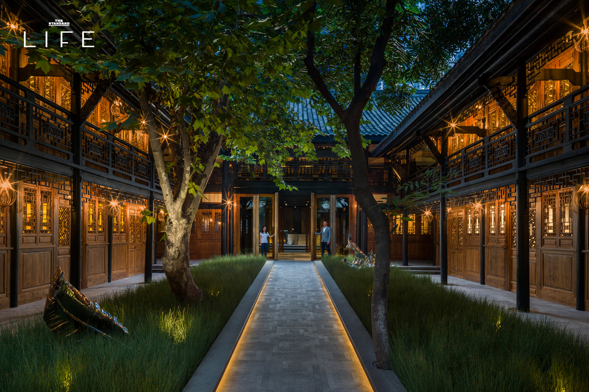 ภาพภายในและภายนอก Upper House Chengdu โรงแรมหรูใจกลางเฉิงตูที่ผสานสถาปัตยกรรมโบราณเข้ากับการออกแบบสมัยใหม่ 7