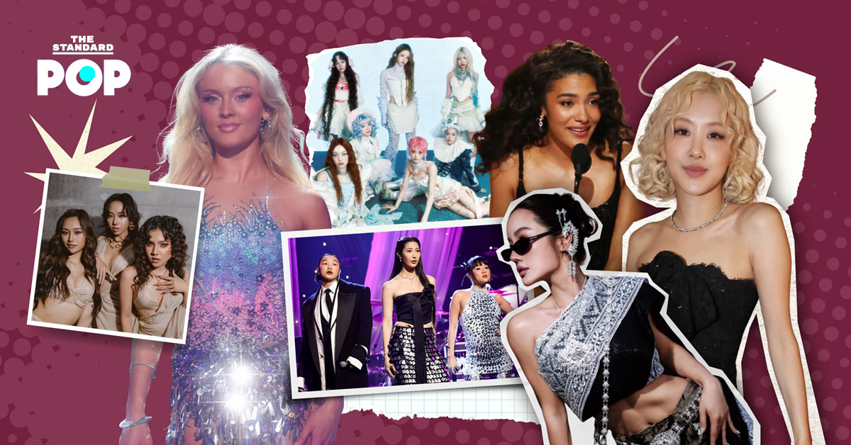 ภาพประกอบแสดงศิลปินหญิงระดับโลกและไทยที่กำลังขับเคลื่อนวงการดนตรี