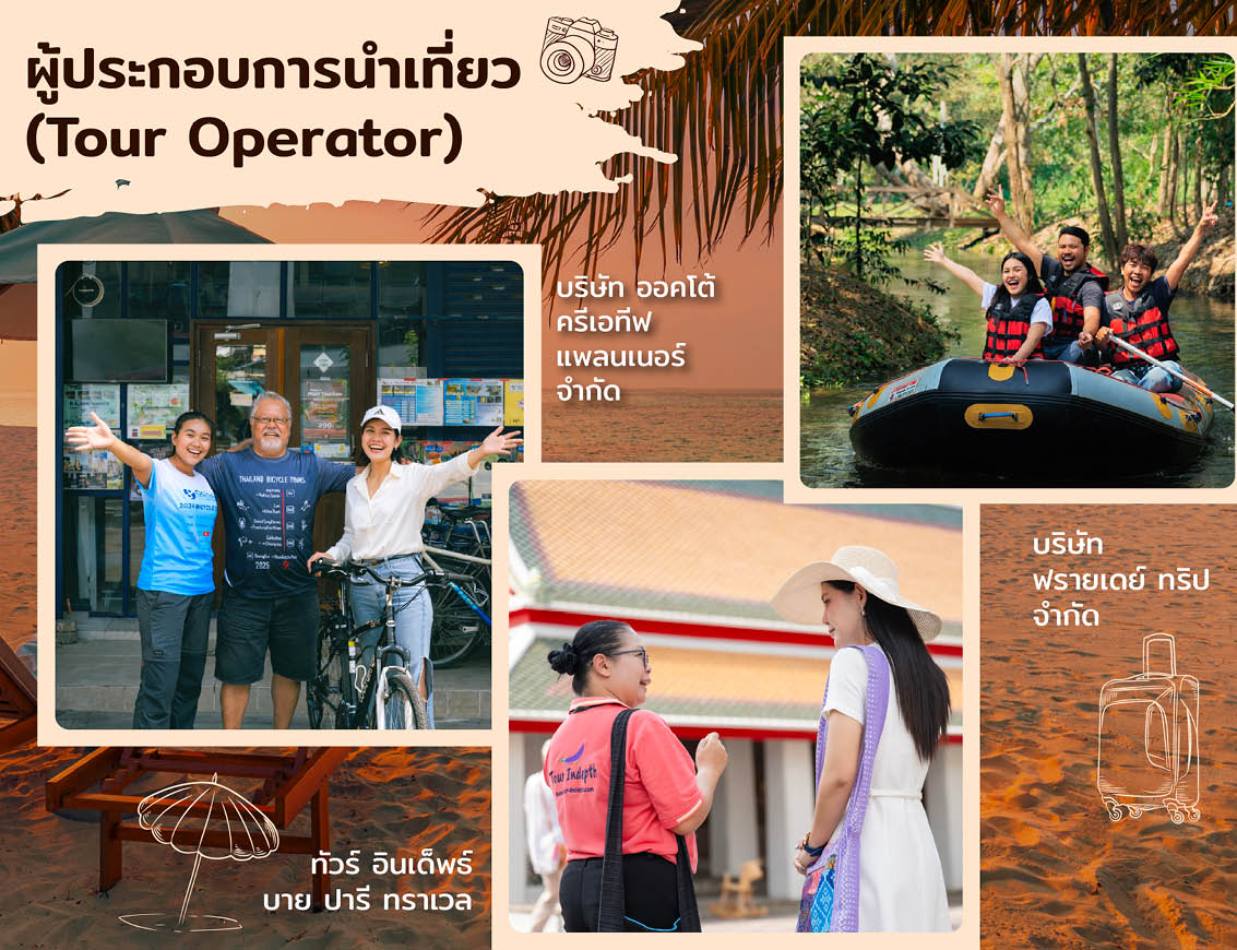 ภาพประกอบโมเดลการท่องเที่ยวยั่งยืนในประเทศไทย ตามแผน Thailand Green Plan 2030 2
