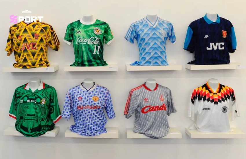 ภาพย้อนวันวานบรรยากาศแฟนกีฬายุค 90 กับสื่อสิ่งพิมพ์และเสื้อฟุตบอลวินเทจ 5