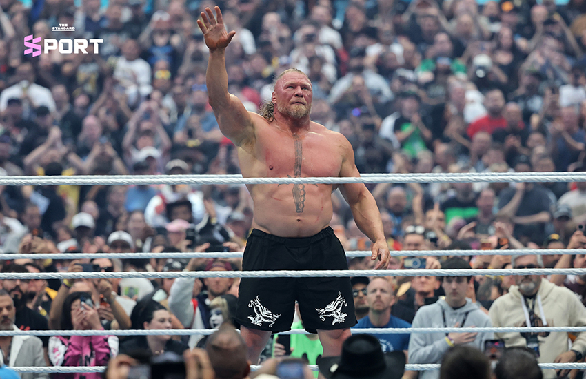 Brock Lesnar อำลาวงการมวยปล้ำ บนเวที WrestleMania