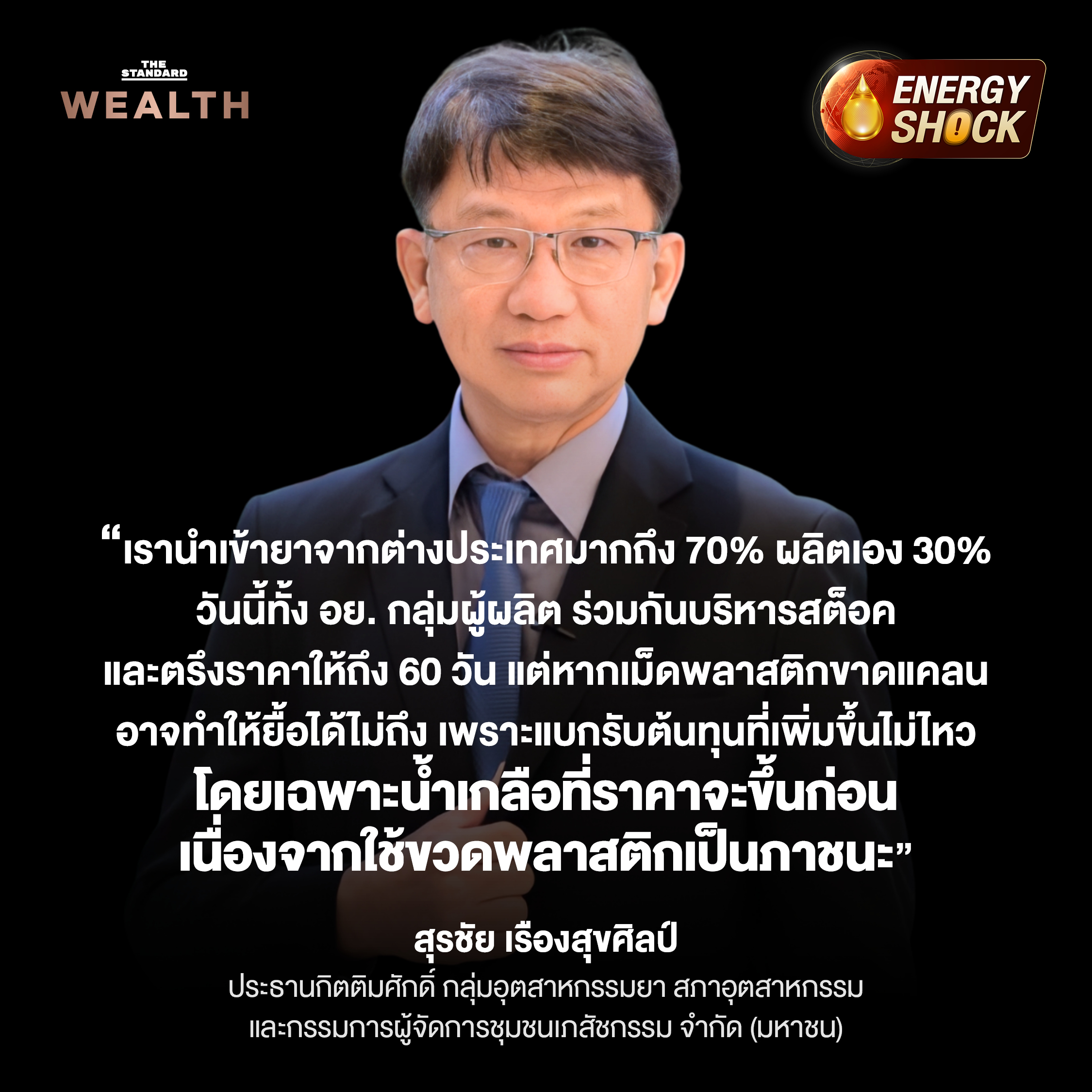 ราคาน้ำมันพุ่ง ต้นทุนสินค้าแพงระนาว รับมือวิกฤตช่องแคบฮอร์มุซ 2569