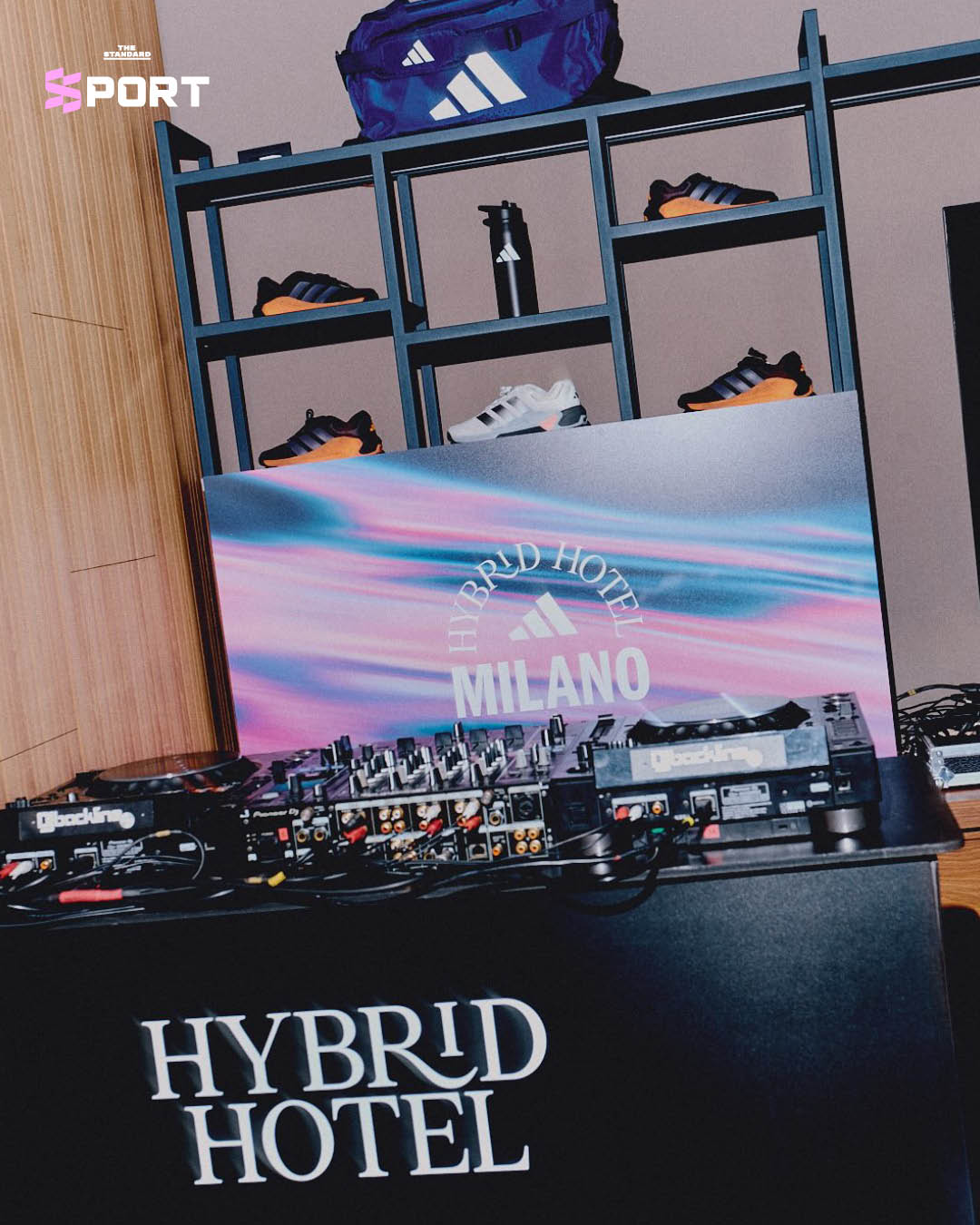 ภาพบรรยากาศงาน adidas ‘Hybrid Hotel’ ที่ Milan แสดงการผสานกีฬาและไลฟ์สไตล์ในพื้นที่เทรนนิ่ง 2