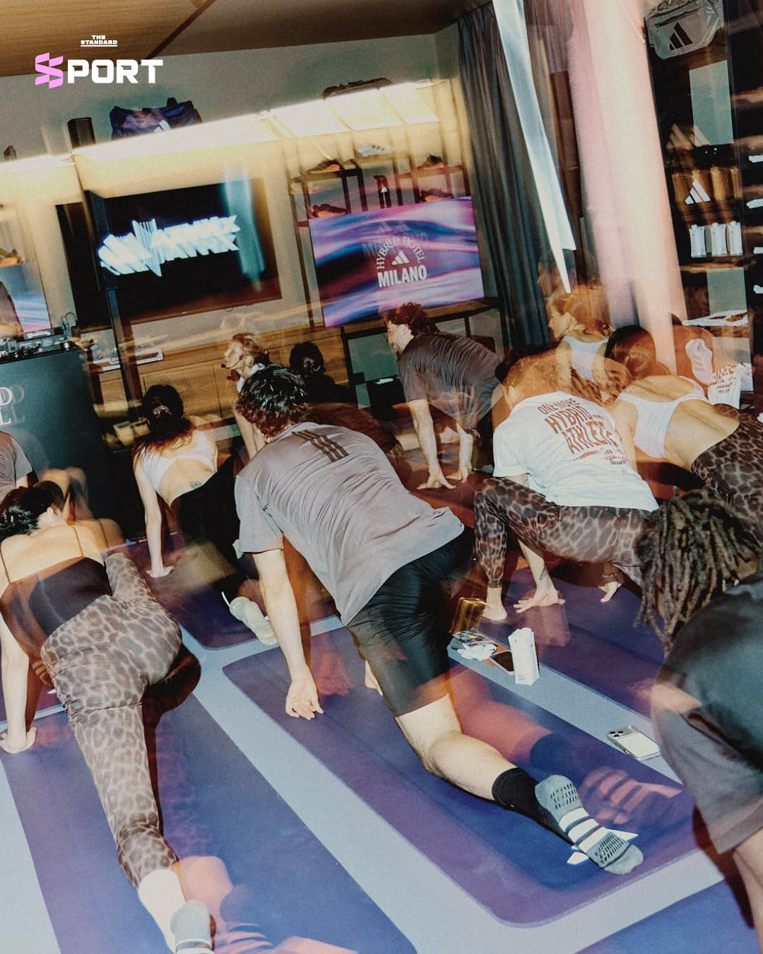 ภาพบรรยากาศงาน adidas ‘Hybrid Hotel’ ที่ Milan แสดงการผสานกีฬาและไลฟ์สไตล์ในพื้นที่เทรนนิ่ง 5